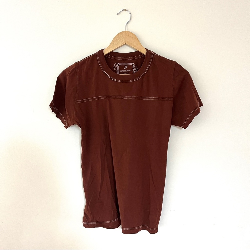 Big Bud Press Jr Varsity Tee size P in brown